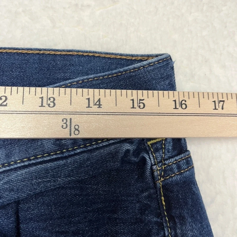 Express Jeans Mens 31x32 Blue Kingston Straight Leg Classic Fit‎ Dark Wash Denim